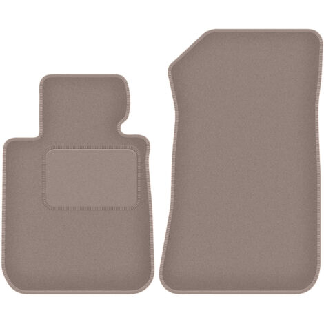 Tappetini anteriori beige per: BMW 1 E88 decappottabile (2008-2014)