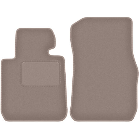 Tappetini anteriori beige per: BMW 1 F23 decappottabile (2011-2019)