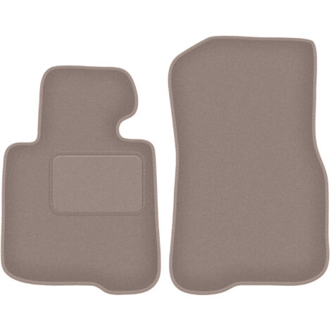 Tappetini anteriori beige per: BMW 4 F33 Coupe Cabrio (2013-)