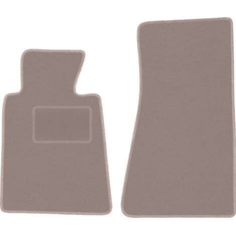 Tappetini anteriori beige per: BMW 5 E34 berlina, station wagon, Touring (1988-1994)