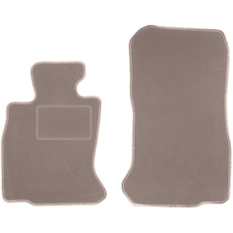 Tappetini anteriori beige per: BMW 6 F06 Gran Coupe (2012-2019)