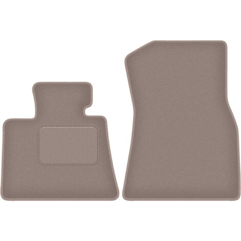 Tappetini anteriori beige per: BMW X7 G07 7 posti (2018-)