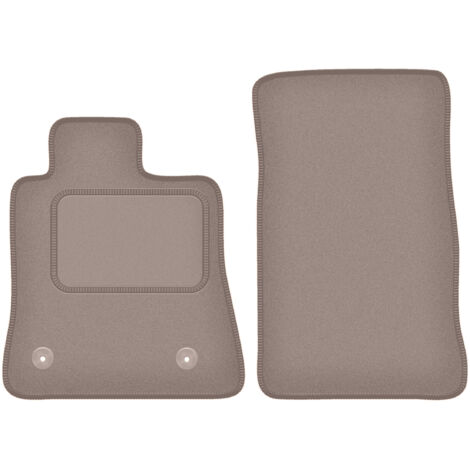 Tappetini anteriori beige per: Chevrolet Camaro VI coupé (2015-2020)