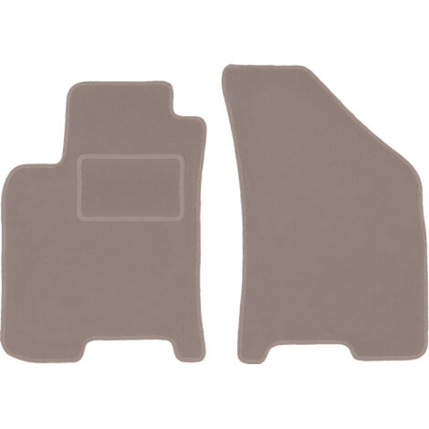 Tappetini anteriori beige per: Daewoo Lanos berlina, hatchback (1997-2004)