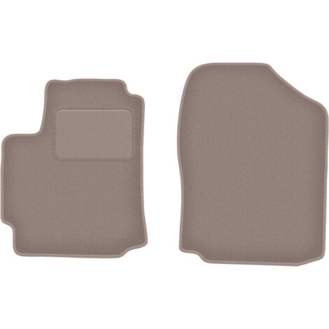 Tappetini anteriori beige per: Daihatsu Sirion III M300 hatchback (2004-2010)