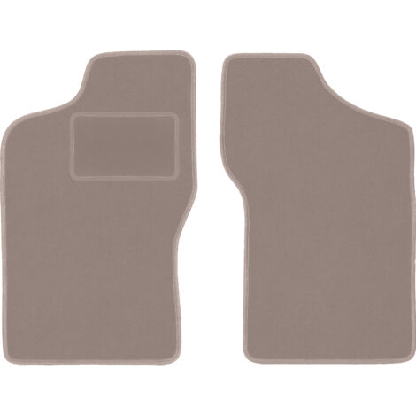 Tappetini anteriori beige per: Fiat Cinquecento hatchback (1991-1998)