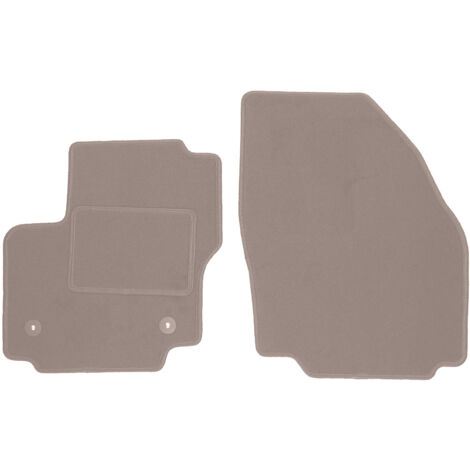 Tappetini anteriori beige per: Ford Galaxy MK2 FL 7 posti (2012-2015)