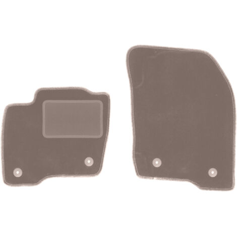 Tappetini anteriori beige per: Ford S-MAX MK2 minivan (2015-)