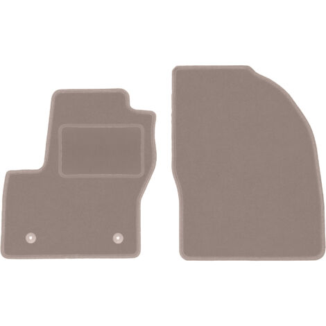 Tappetini anteriori beige per: Ford Tourneo Connect Kombivan (2013-2017)