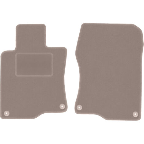 Tappetini anteriori beige per: Honda Accord VIII berlina, station wagon, tourer (2008-2015)