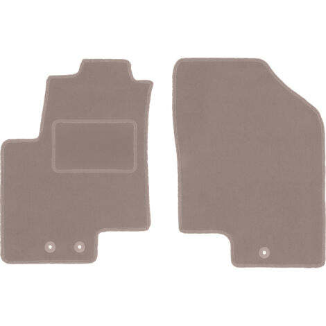 Tappetini anteriori beige per: Hyundai ix20 minivan (2010-2018)