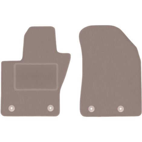 Tappetini anteriori beige per: Jeep Compass II MP SUV (2017-)