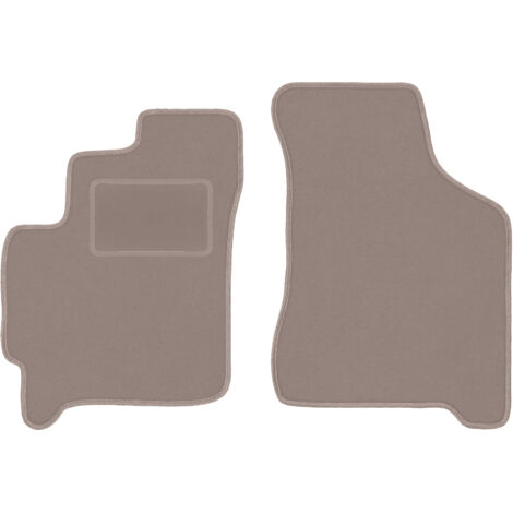 Tappetini anteriori beige per: Kia Carens I monovolume (1999-2006)