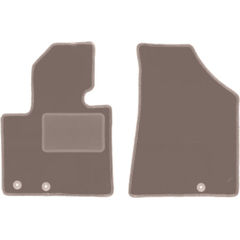 Tappetini anteriori beige per: Kia Sorento II suv (2009-2015)