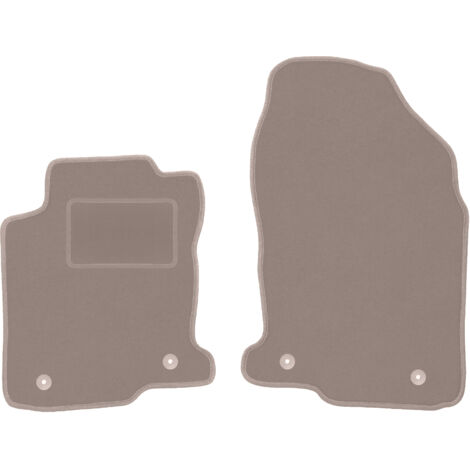 Tappetini anteriori beige per: Lexus NX 300H crossover (2014-)