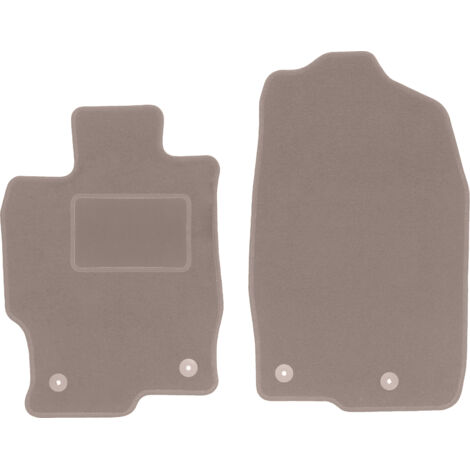 Tappetini anteriori beige per: Mazda 6 II GH berlina, station wagon, liftback, hatchback (2007-2012)