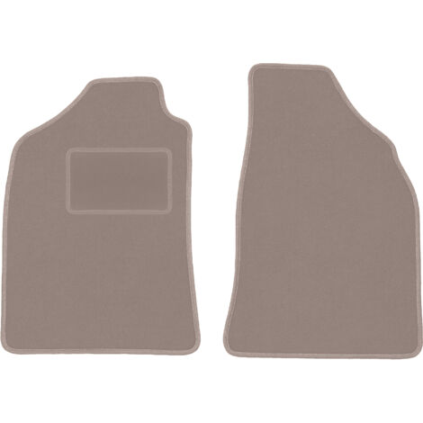 Tappetini anteriori beige per: Mazda BT-50 pick-up (2007-2012)
