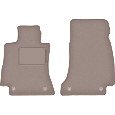 Tappetini anteriori beige per: Mercedes CLS C257 berlina (2018-)