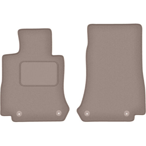 Tappetini anteriori beige per: Mercedes EQC N293 SUV (2019-)