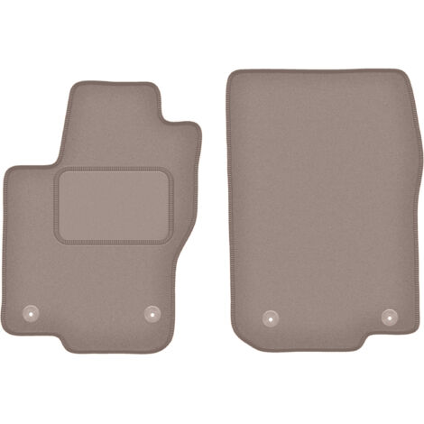 Tappetini anteriori beige per: Mercedes GLS SUV (2015-)