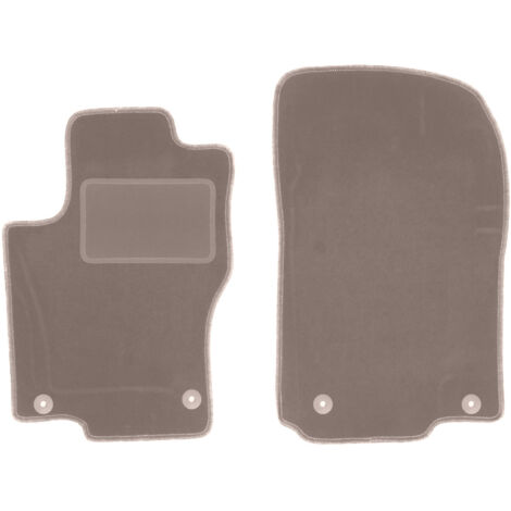Tappetini anteriori beige per: Mercedes ML III W166 / GLE W166 SUV (2011-2015)