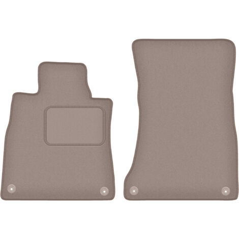 Tappetini anteriori beige per: Mercedes S W222 coupé (2013-)