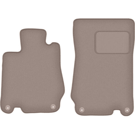 Tappetini anteriori beige per: Mercedes SL R230 roadster (2001-2011)