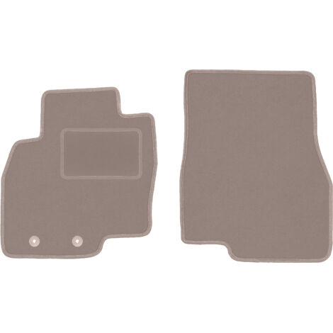 Tappetini anteriori beige per: Mitsubishi Grandis minivan (2004-2010)