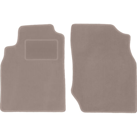Tappetini anteriori beige per: Nissan Almera N16 hatchback (2000-2006)