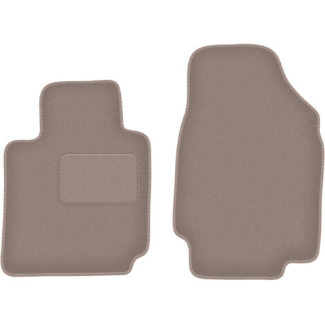 Tappetini anteriori beige per: Nissan Micra K12 CC cabrio (2003-2010)
