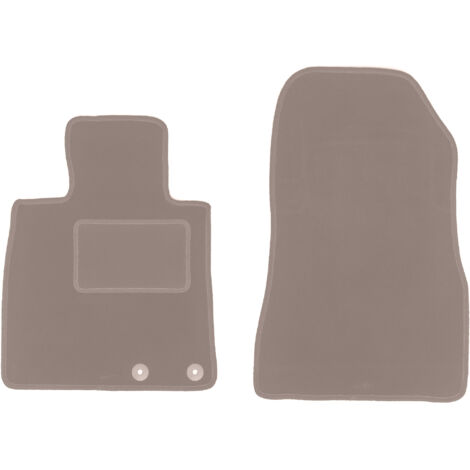 Tappetini anteriori beige per: Nissan Note II hatchback (2012-)