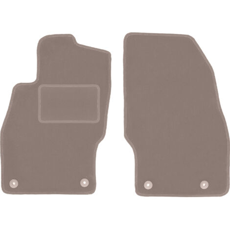 Tappetini anteriori beige per: Opel Corsa E hatchback (2015-2020)