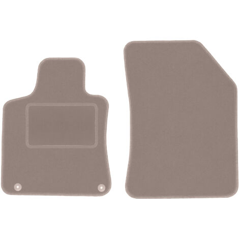 Tappetini anteriori beige per: Peugeot 508 II berlina, station wagon, liftback (2018-)