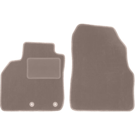 Tappetini anteriori beige per: Renault Grand Scenic III 7 posti (2009-2015)