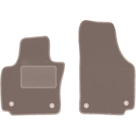 Tappetini anteriori beige per: Seat Toledo III monovolume (2004-2012)