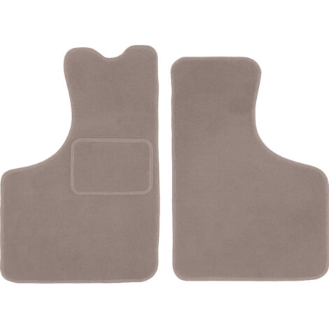 Tappetini anteriori beige per: Skoda 105 / 120 / 130 berlina (1976-1990)