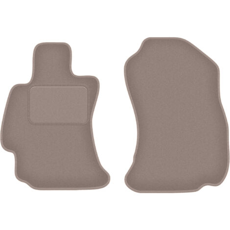 Tappetini anteriori beige per: Subaru Outback berlina, station wagon (2009-)