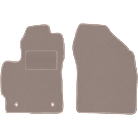 Tappetini anteriori beige per: Toyota Corolla E14 / E15 berlina (2007-2012)