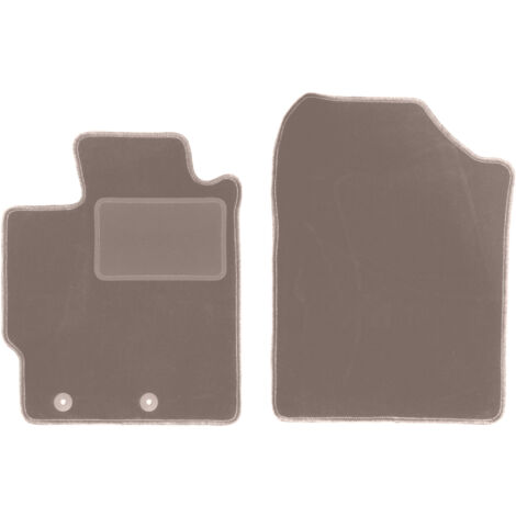 Tappetini anteriori beige per: Toyota Yaris IV Hybrid hatchback (2020-)