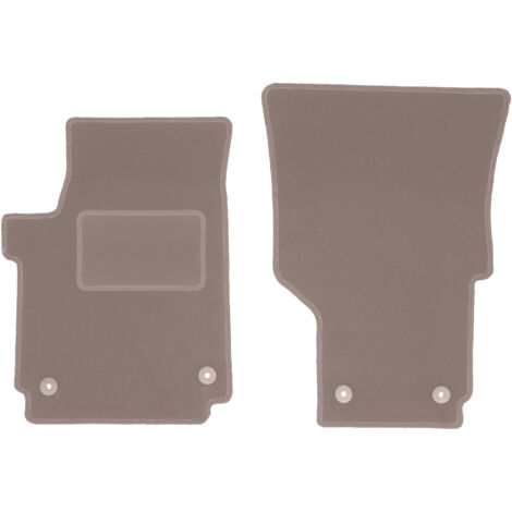 Tappetini anteriori beige per: Volkswagen Amarok pick-up (2010-)