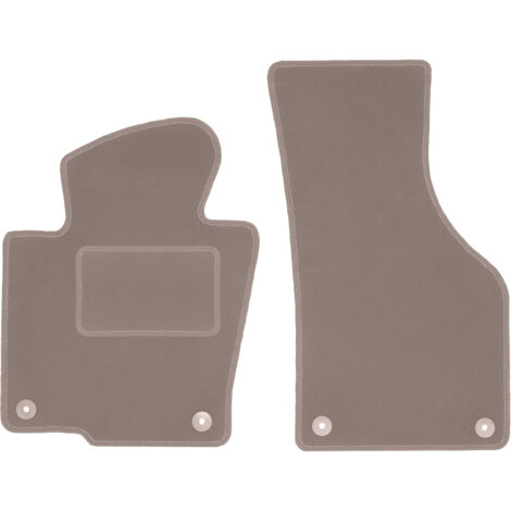 Tappetini anteriori beige per: Volkswagen Passat B7 berlina, station wagon, variant, alltrack (2010-2014)