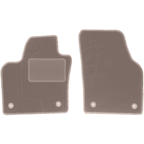 Tappetini anteriori beige per: Volkswagen Polo VI hatchback (2017-)
