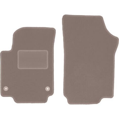 Tappetini anteriori beige per: Volkswagen Up berlina (2011-)