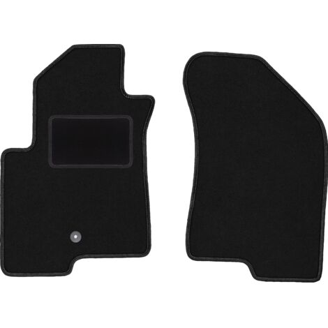 Tappetini anteriori neri per: Jeep Compass MK49 SUV (2007-2017)