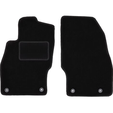 Tappetini anteriori neri per: Opel Corsa D hatchback (2006-2015)