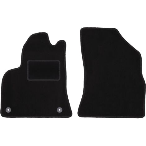 Tappetini anteriori neri per: Peugeot 3008 I monovolume (2009-2016)