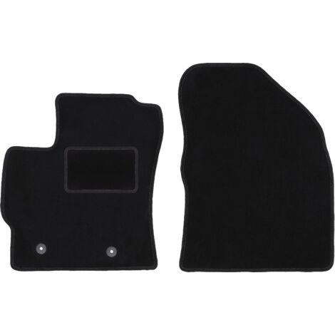 Tappetini anteriori neri per: Toyota Corolla E14 / E15 station wagon, berlina (2007-2012)
