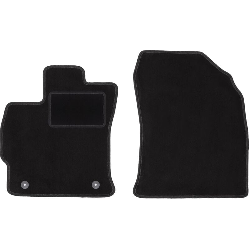 Image of Tappetini anteriori neri per: Toyota Prius III Plus hatchback (2011-2015)