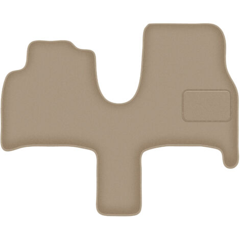 Tappetini anteriori per: Fiat Ulysse II 7 posti (2002-2010) beige
