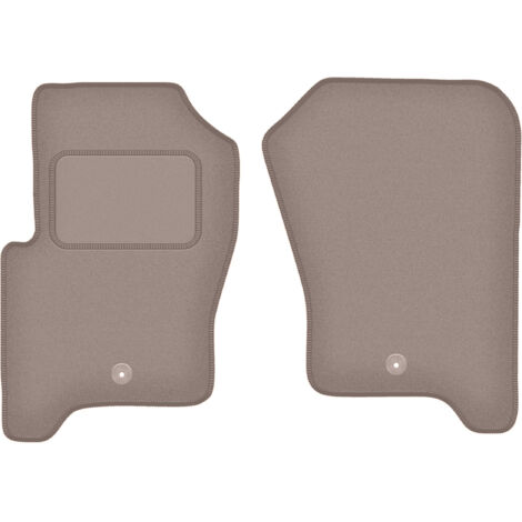 Tappetini anteriori per: Land Rover Discovery III Suv 7 posti (2004-2009) beige